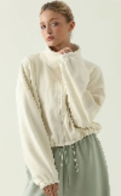 Women’s Lamb-Fleece Sport Jacket