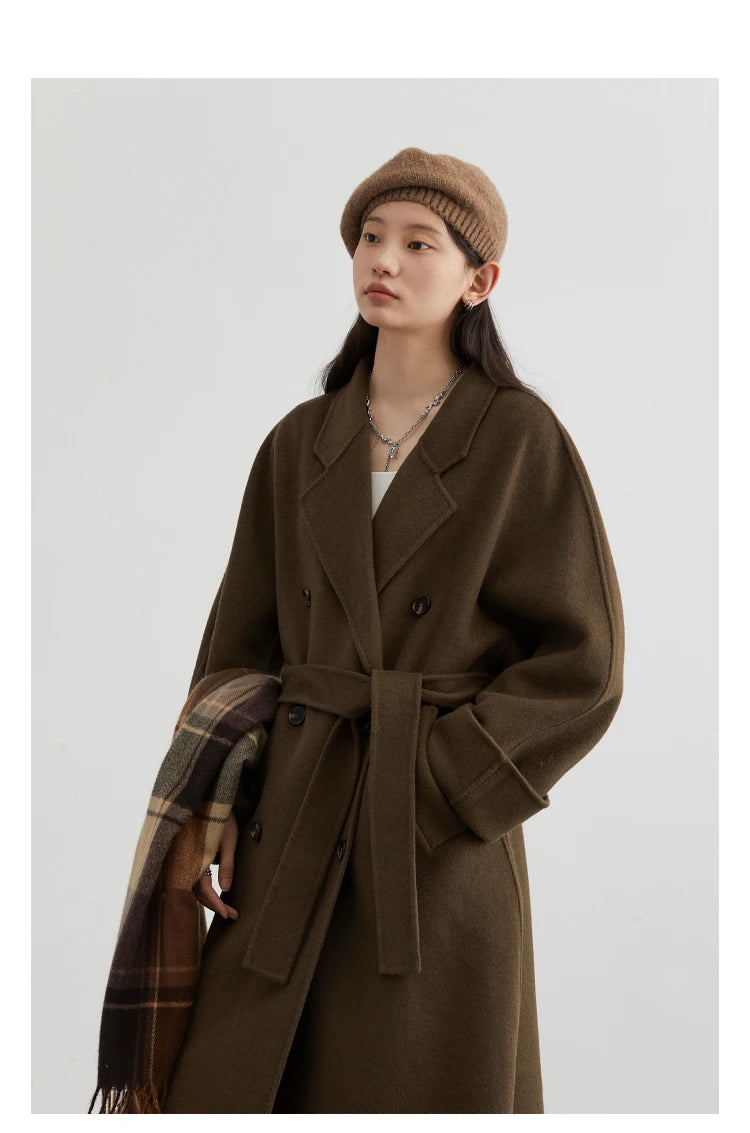 ChicVen Classic Wool Overcoat