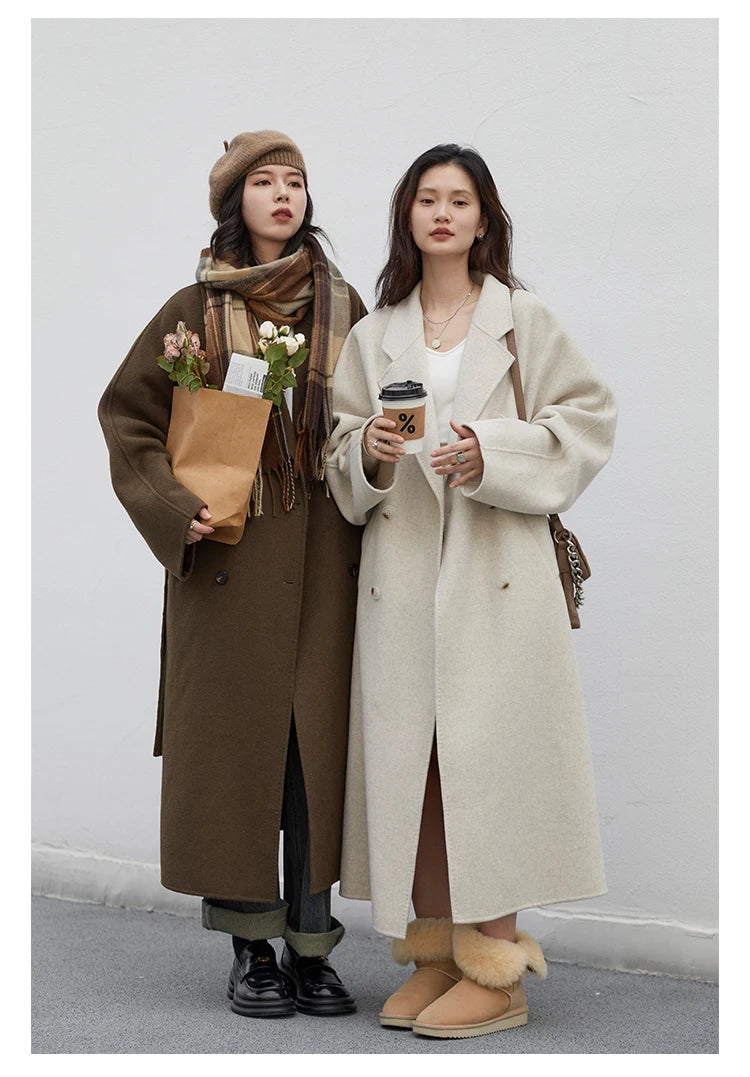 ChicVen Classic Wool Overcoat