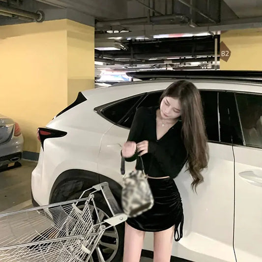 Versa Hooded Cropped Cardigan