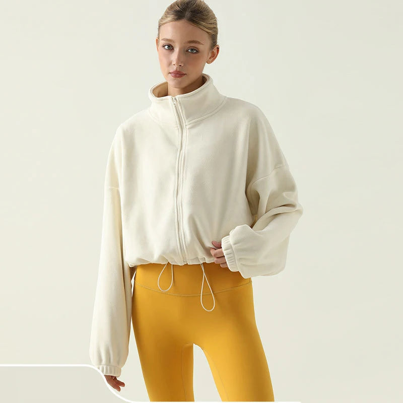 Women’s Lamb-Fleece Sport Jacket