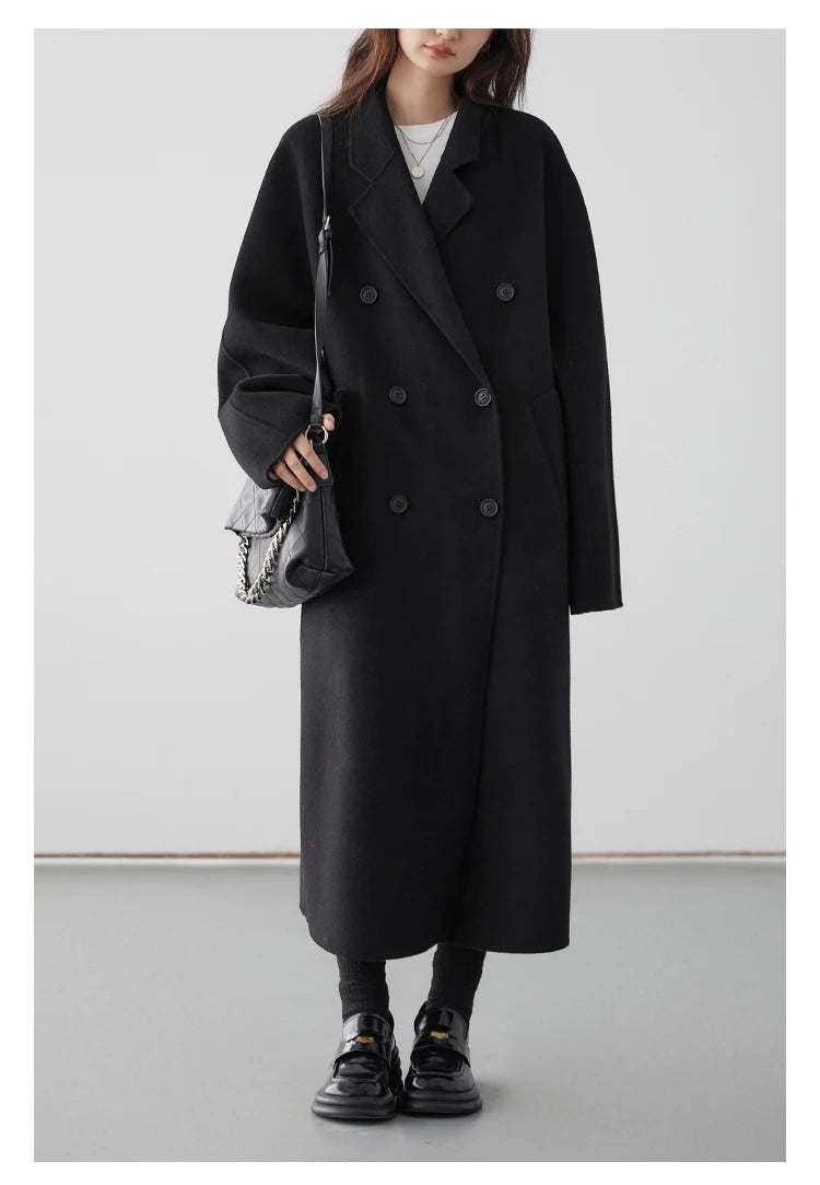 ChicVen Classic Wool Overcoat