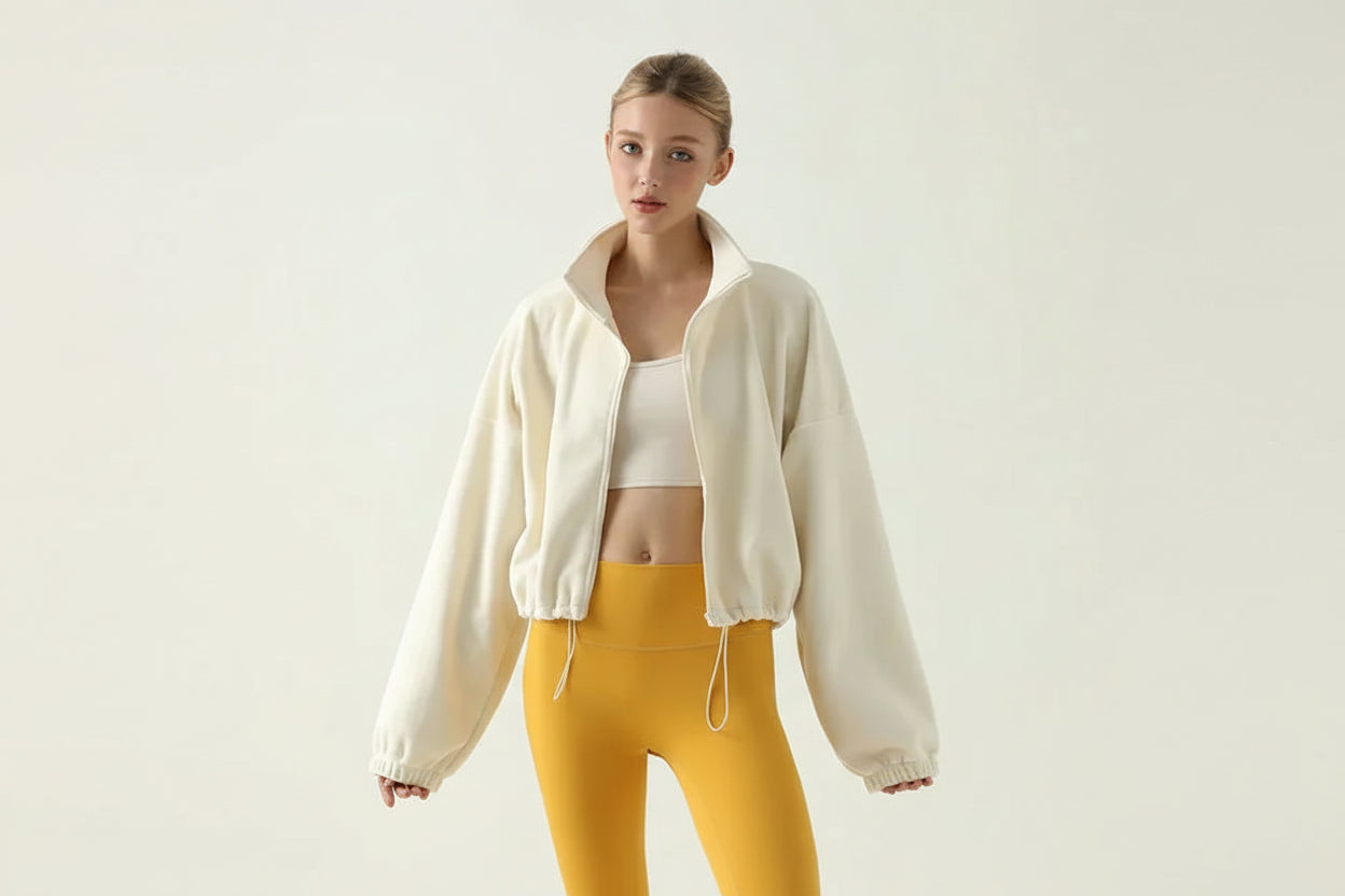 Women’s Lamb-Fleece Sport Jacket