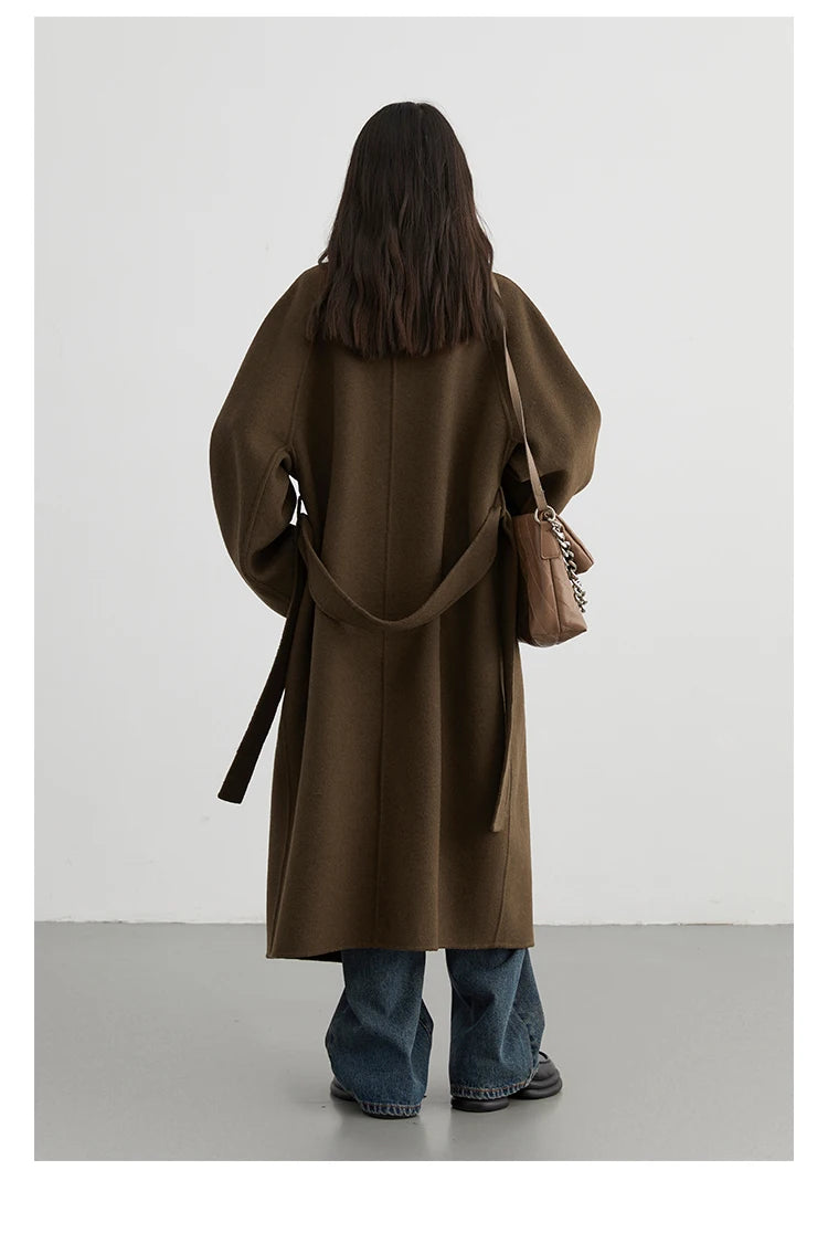 ChicVen Classic Wool Overcoat