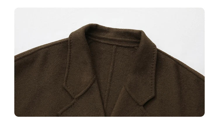 ChicVen Classic Wool Overcoat