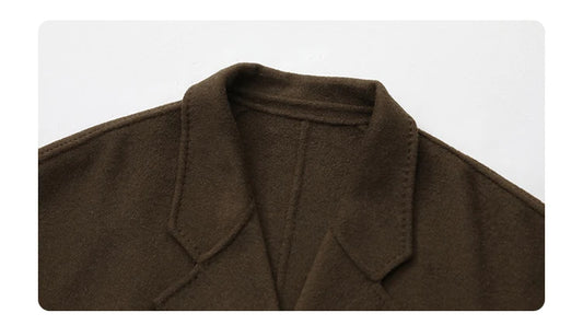 ChicVen Classic Wool Overcoat