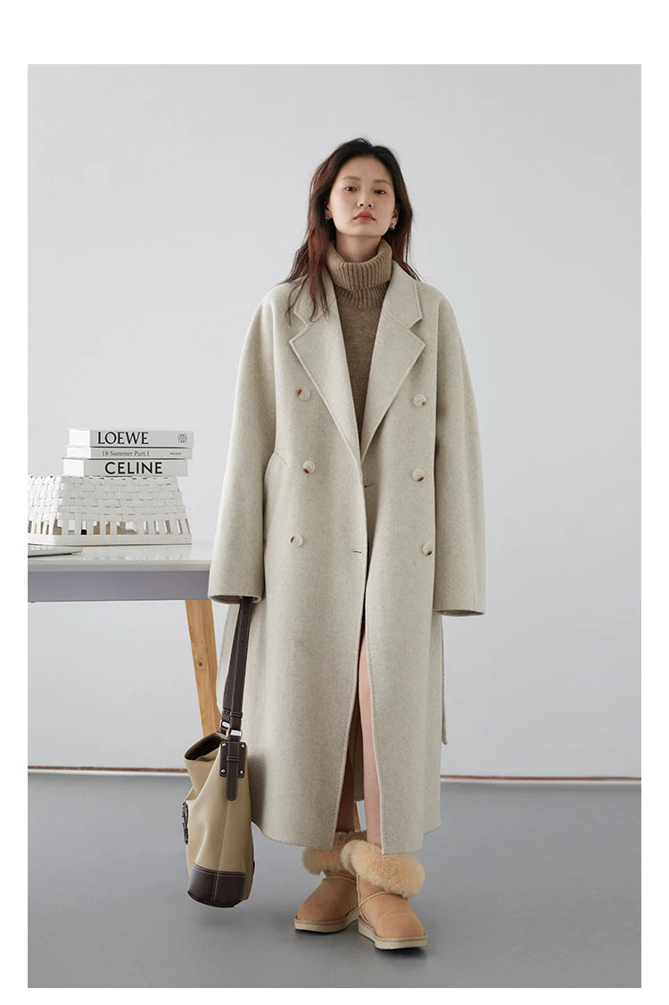 ChicVen Classic Wool Overcoat