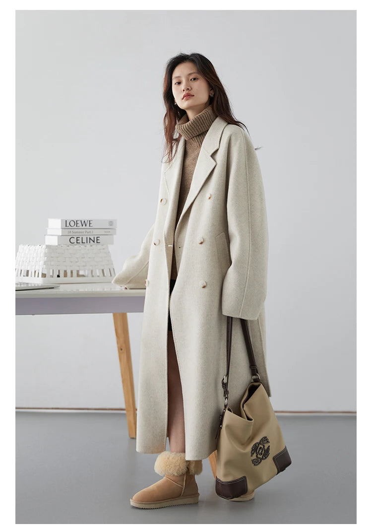 ChicVen Classic Wool Overcoat