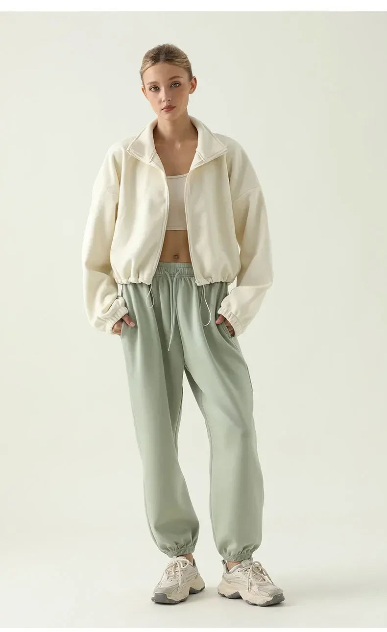 Women’s Lamb-Fleece Sport Jacket