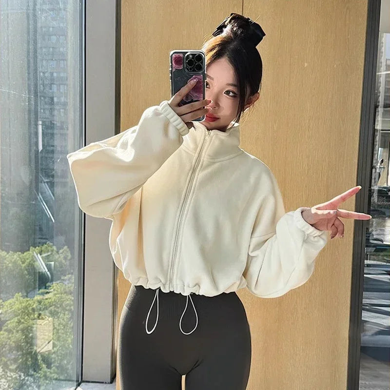 Women’s Lamb-Fleece Sport Jacket