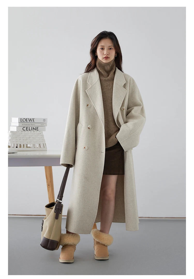 ChicVen Classic Wool Overcoat