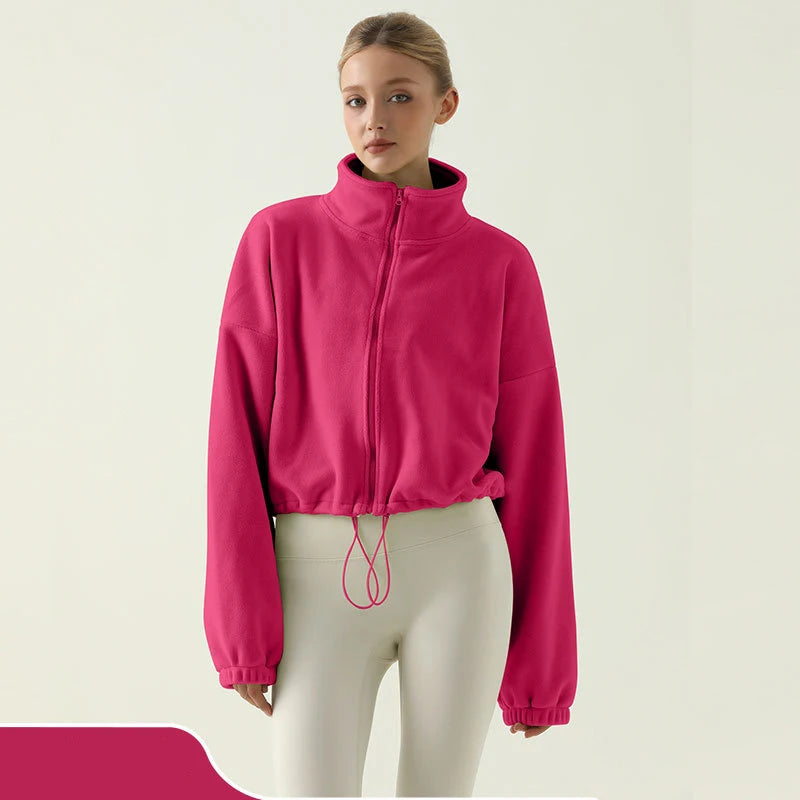 Women’s Lamb-Fleece Sport Jacket