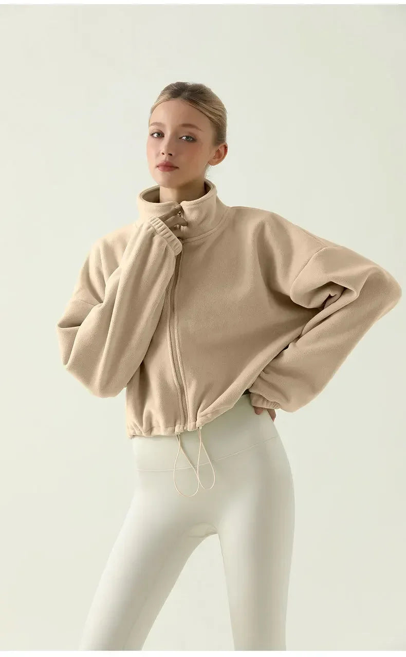 Women’s Lamb-Fleece Sport Jacket