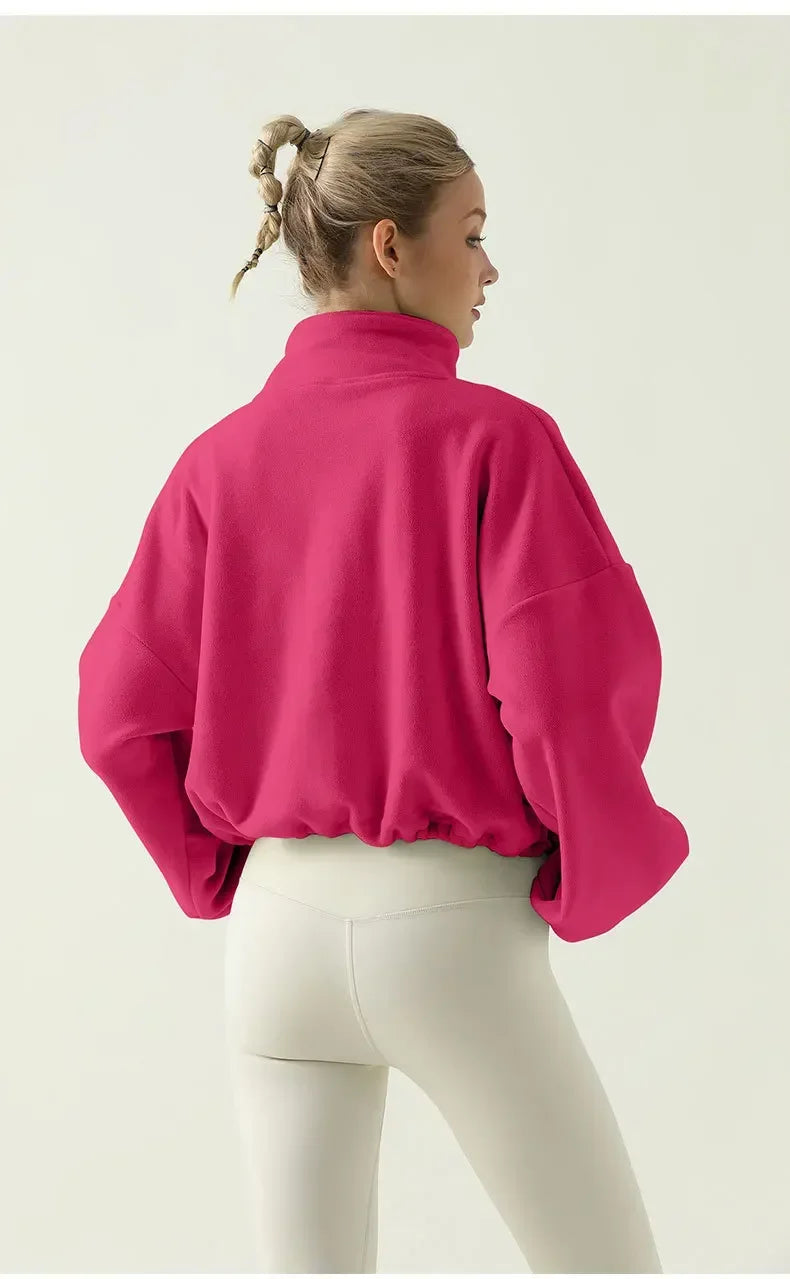 Women’s Lamb-Fleece Sport Jacket