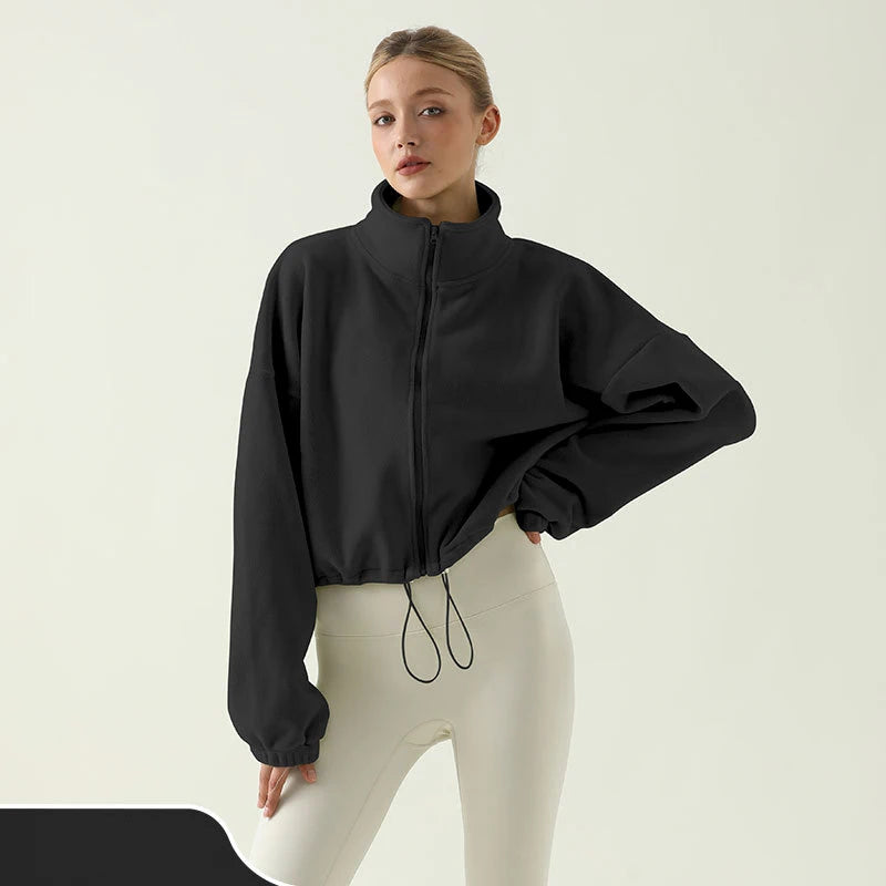 Women’s Lamb-Fleece Sport Jacket