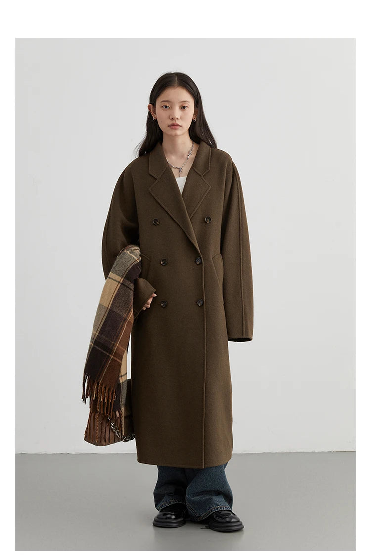ChicVen Classic Wool Overcoat