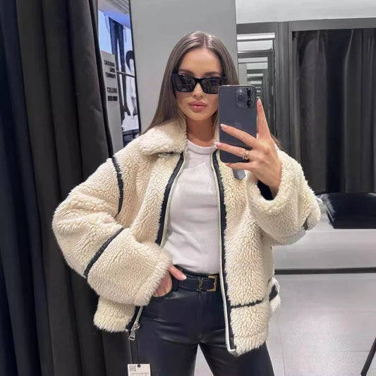 Women’s Fashion Fur Jacket