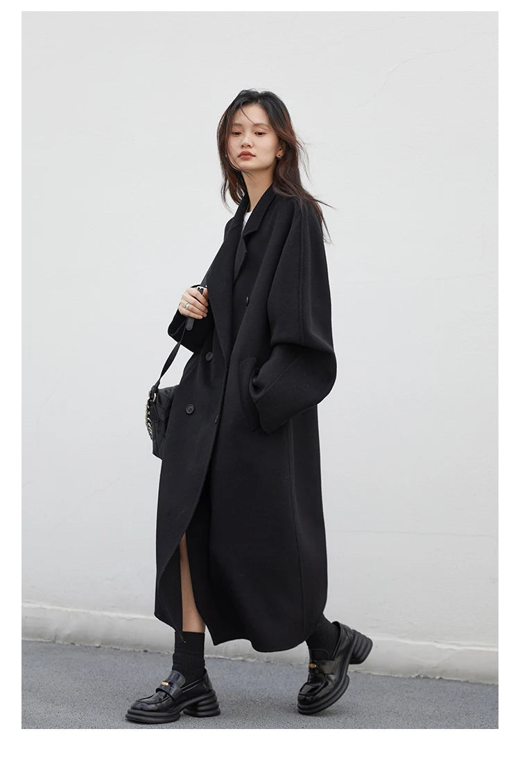 ChicVen Classic Wool Overcoat