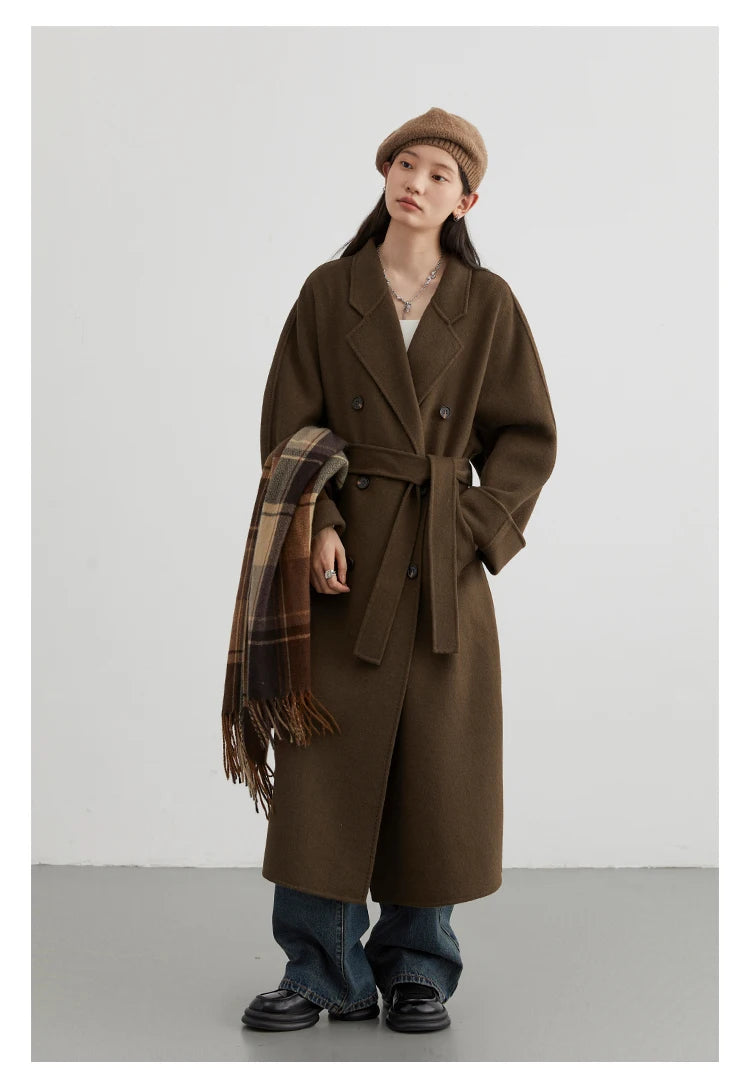 ChicVen Classic Wool Overcoat