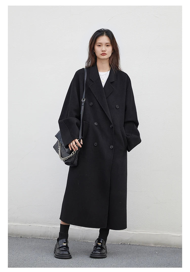 ChicVen Classic Wool Overcoat
