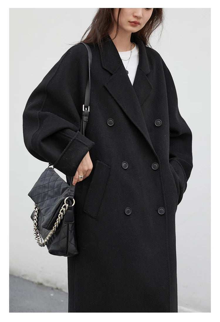 ChicVen Classic Wool Overcoat