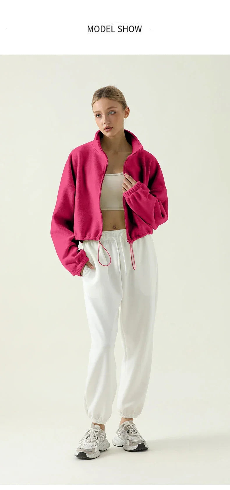 Women’s Lamb-Fleece Sport Jacket