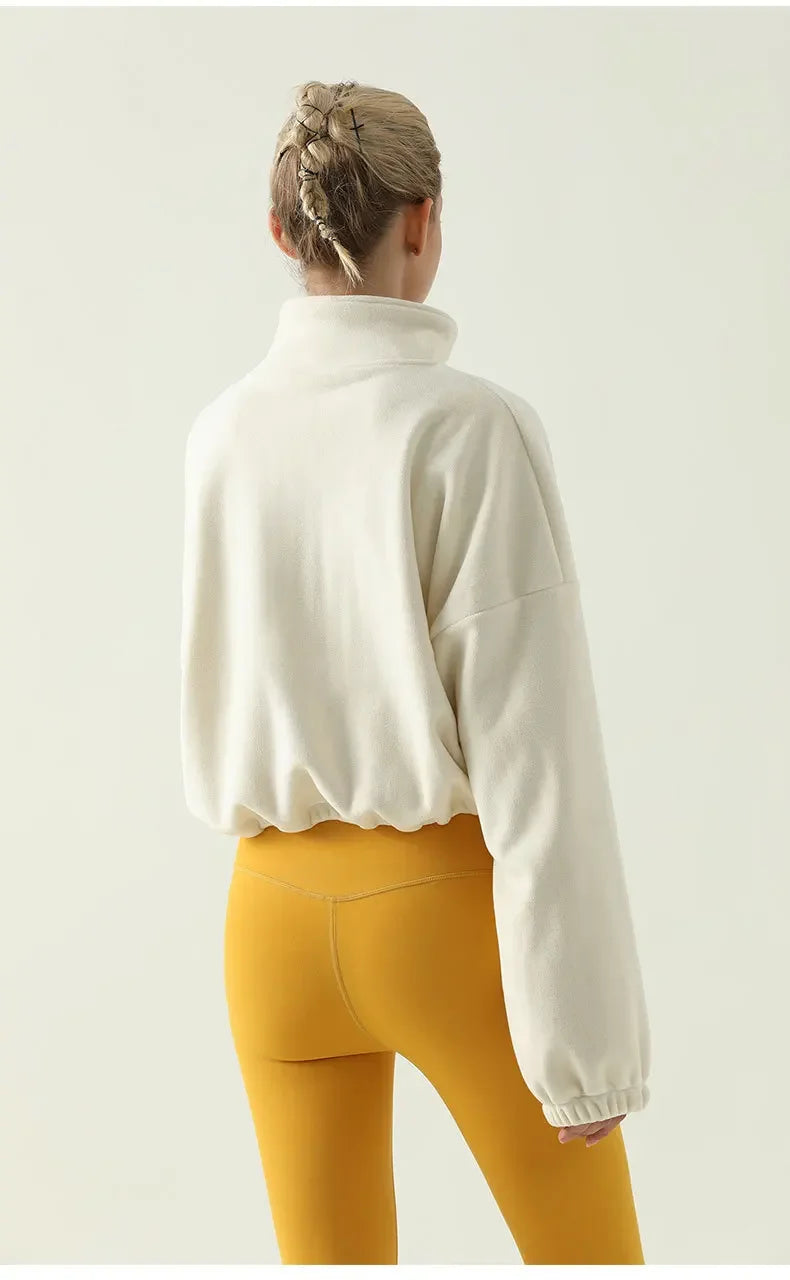 Women’s Lamb-Fleece Sport Jacket