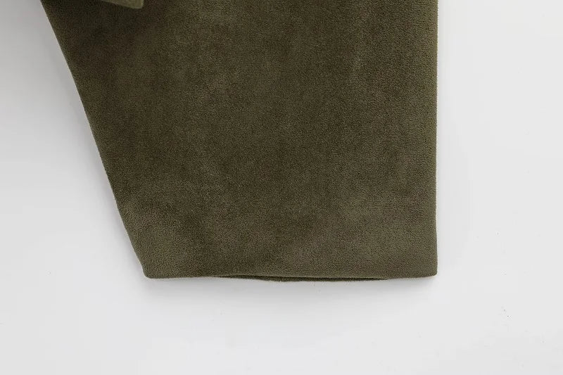 MUJER Suede Bomber Jacket – Oversized Streetwear