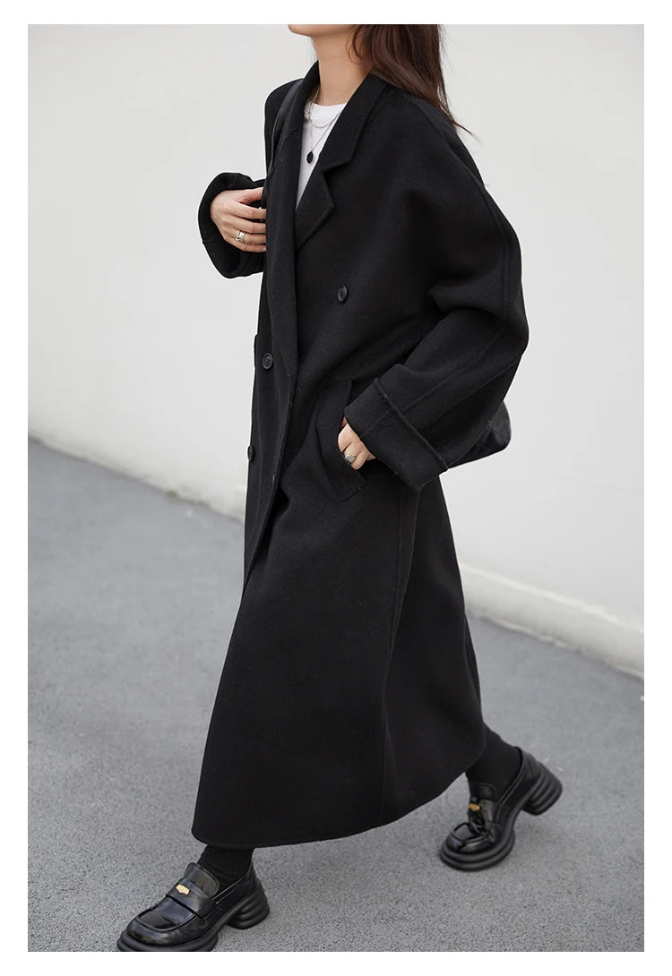 ChicVen Classic Wool Overcoat