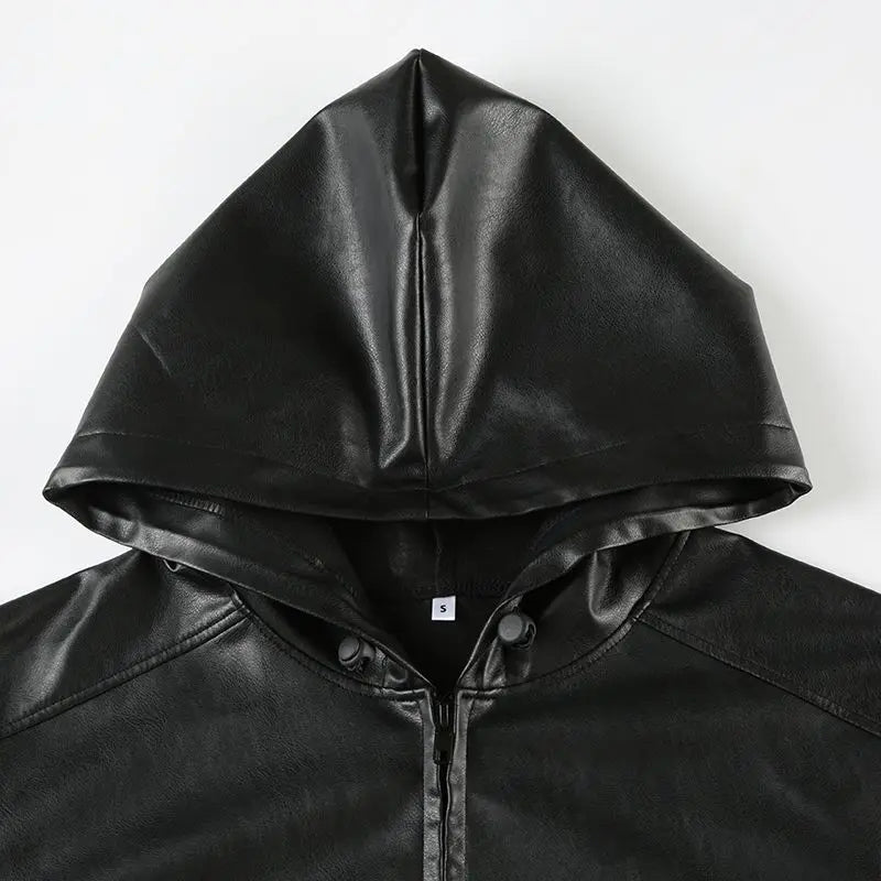 StreetStyle Hooded Biker Jacket