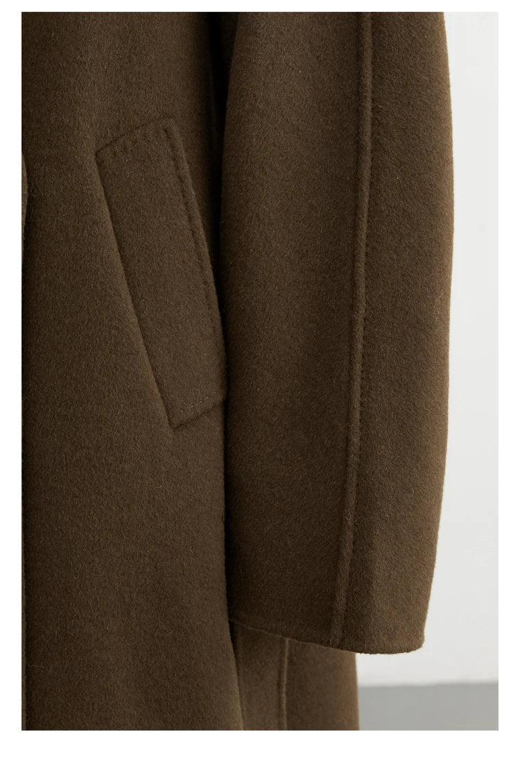 ChicVen Classic Wool Overcoat